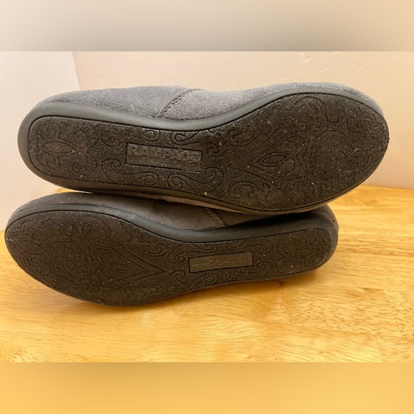 Rampage Benji Cute Suede-look Slouchy Boots; Gray; Size 8; Tie detail - Picture 6 of 7